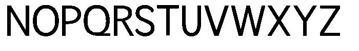 Readant Var Black Font UPPERCASE