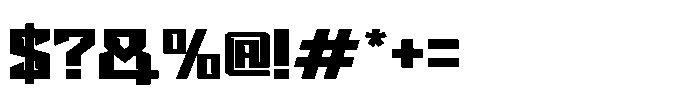 Readon Esport Bold Font OTHER CHARS