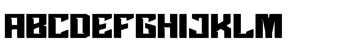 Readon Esport Bold Font UPPERCASE