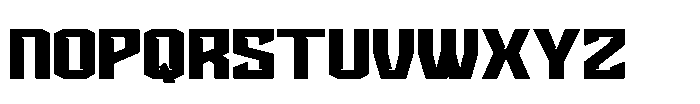 Readon Esport Bold Font UPPERCASE