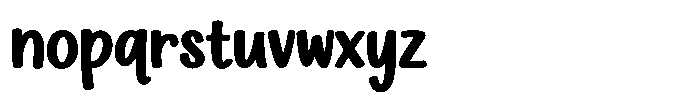 Reaktion Kids Bold Regular Font LOWERCASE
