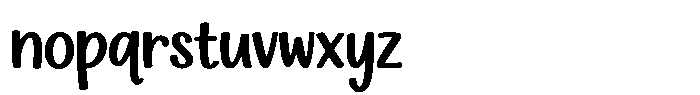 Reaktion Kids Regular Font LOWERCASE