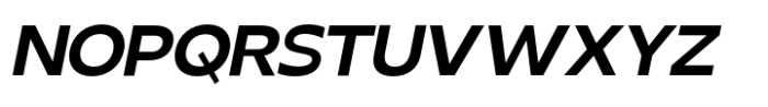 Realist Clostan Medium Italic Font UPPERCASE