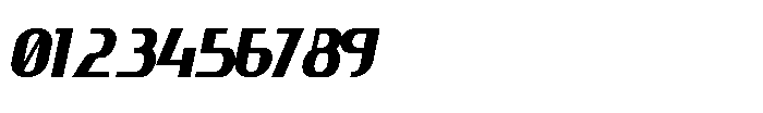 Realliv Italic Font OTHER CHARS