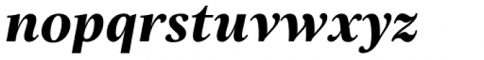 Really No 2 Greek ExtraBold Italic Font LOWERCASE