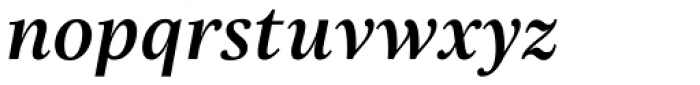 Really No 2 Hebrew SemiBold Italic Font LOWERCASE