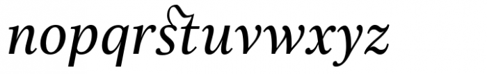 Really No 2 Paneuropean Medium Italic Font LOWERCASE