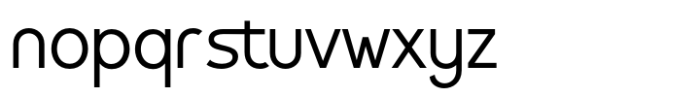 Realmuse Regular Font LOWERCASE