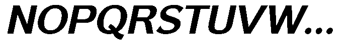 Reang Lanira Bold Italic Font UPPERCASE