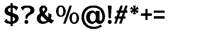 Reang Lanira Bold Font OTHER CHARS