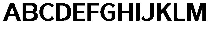 Reang Lanira Bold Font UPPERCASE