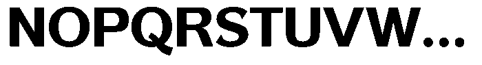 Reang Lanira Extra Bold Font UPPERCASE