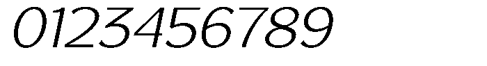 Reang Lanira Light Italic Font OTHER CHARS