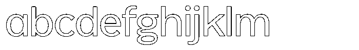 Reang Lanira Outline FONT