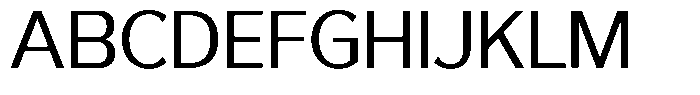 Reang Lanira Regular Font UPPERCASE