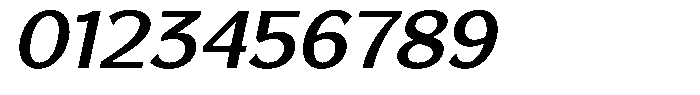 Reang Lanira Semi Bold Italic Font OTHER CHARS
