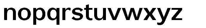 Reang Lanira Semi Bold Font LOWERCASE