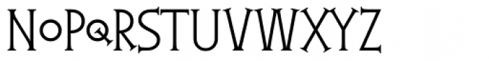 Reaper BT Roman Font LOWERCASE