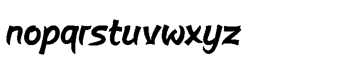Reasin Brukut Regular Font LOWERCASE