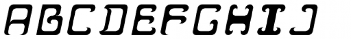 Reaver Bold Italic Font UPPERCASE