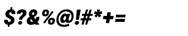 Rebel Basik Black Italic Font OTHER CHARS