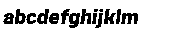 Rebel Basik Black Italic FONT