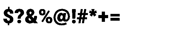 Rebel Basik Black Font OTHER CHARS