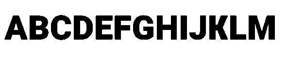 Rebel Basik Black Font UPPERCASE