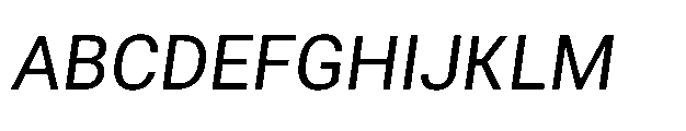 Rebel Basik Regular Italic Font UPPERCASE