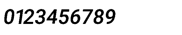 Rebel Basik Semi Bold Italic Font OTHER CHARS