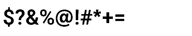 Rebel Basik Semi Bold Font OTHER CHARS