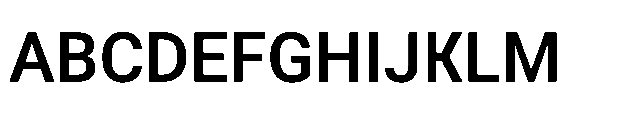 Rebel Basik Semi Bold Font UPPERCASE