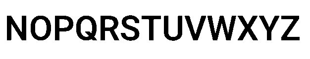 Rebel Basik Semi Bold Font UPPERCASE