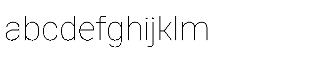 Rebel Basik Thin FONT