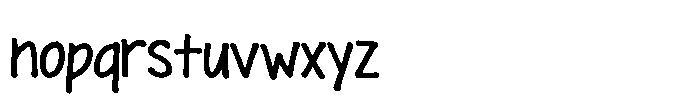 Rebel College Script Font LOWERCASE