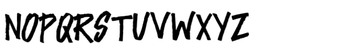 Rebel Gang Riot Font UPPERCASE