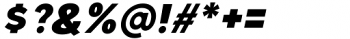 Rebelton Bold Italic Font OTHER CHARS