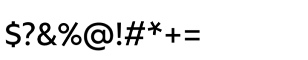 Rebrand Display Semi Bold Font OTHER CHARS