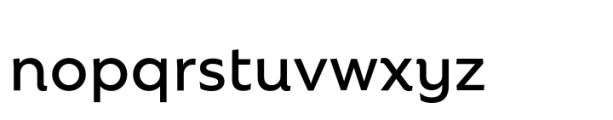 Rebrand Display Semi Bold Font LOWERCASE