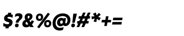 Rebrand Text Black it Font OTHER CHARS