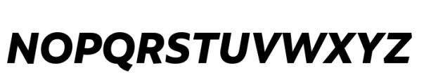 Rebrand Text Black it Font UPPERCASE