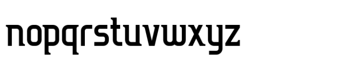 Recedo Rd Regular Font LOWERCASE