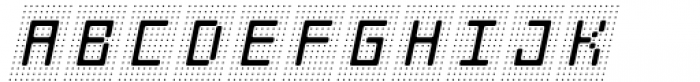 Receptor Round Italic Font LOWERCASE