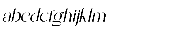 Recheng Oblique FONT