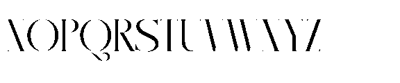 Recheng Regular Font UPPERCASE