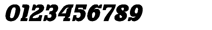 Recilda Italic Font OTHER CHARS