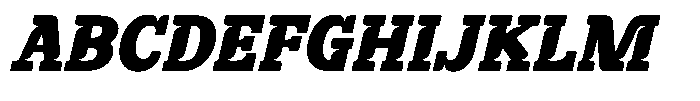 Recilda Italic Font UPPERCASE