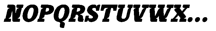 Recilda Italic Font UPPERCASE