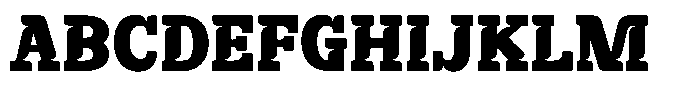 Recilda Regular Font UPPERCASE