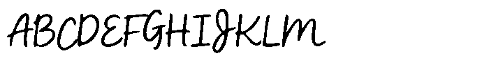 Recipe Script Demo Regular Font UPPERCASE